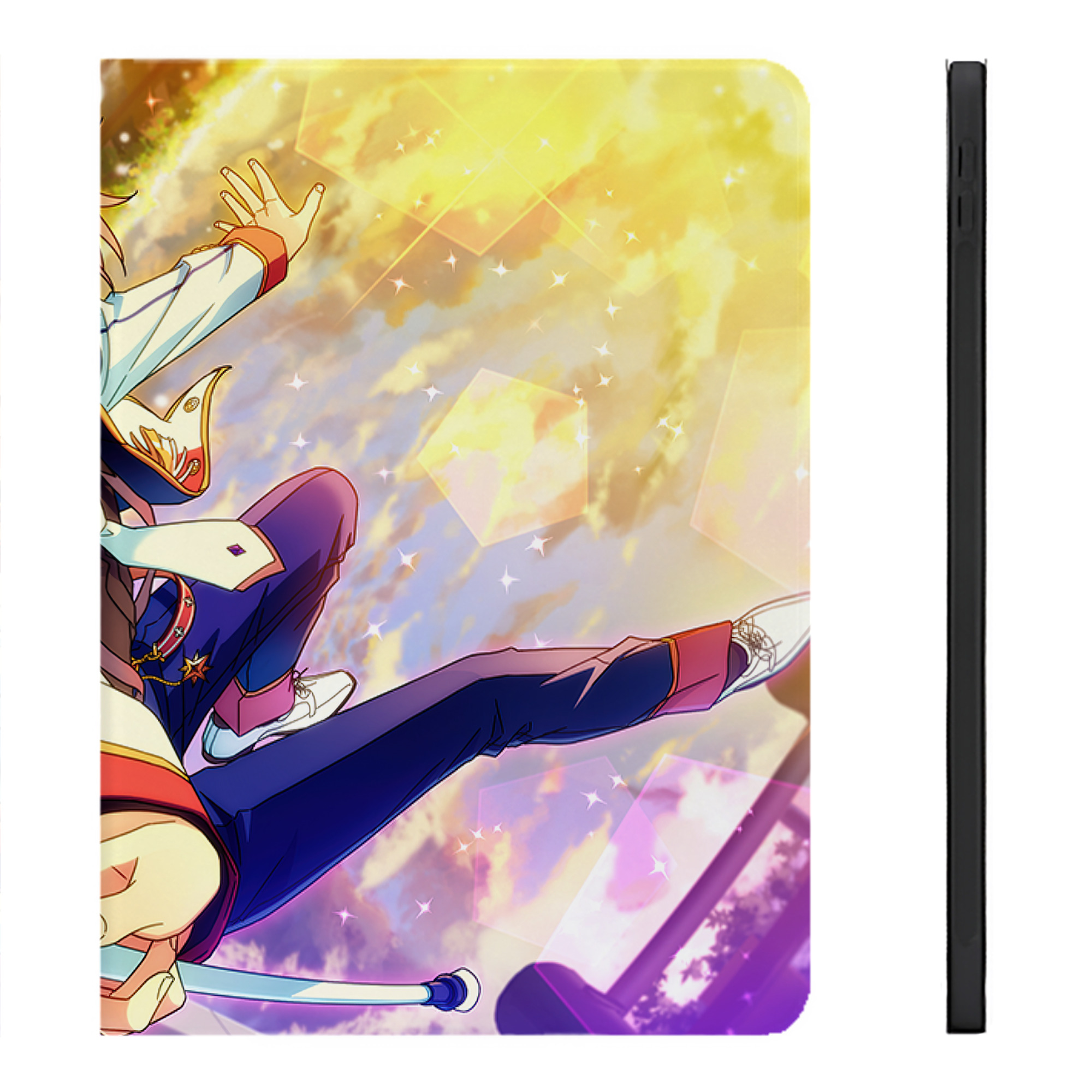 （画像用） あんさんぶるスターズ! Ensemble Stars IPadケース ペンホルダー付き ブックスタイルデザイン